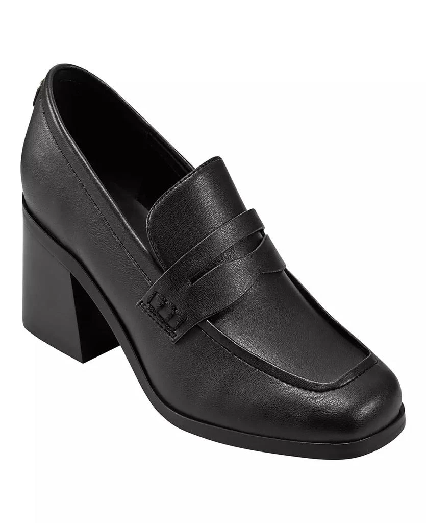 商品Marc Fisher|Women's Kchris Heeled Loafers,价格¥371,第1张图片