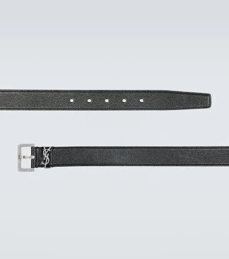 商品Yves Saint Laurent|Slim leather belt,价格¥4884,第4张图片详细描述
