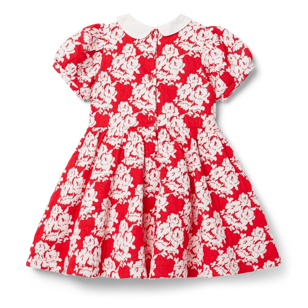 商品Janie and Jack|Jaquard Collared Dress (Toddler/Little Kids/Big Kids),价格¥331,第2张图片详细描述