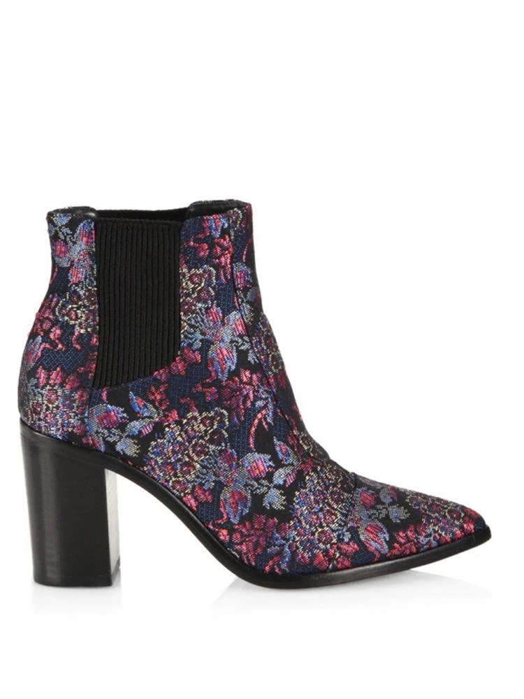 商品Schutz|Printed Block Heel Booties,价格¥750,第5张图片详细描述