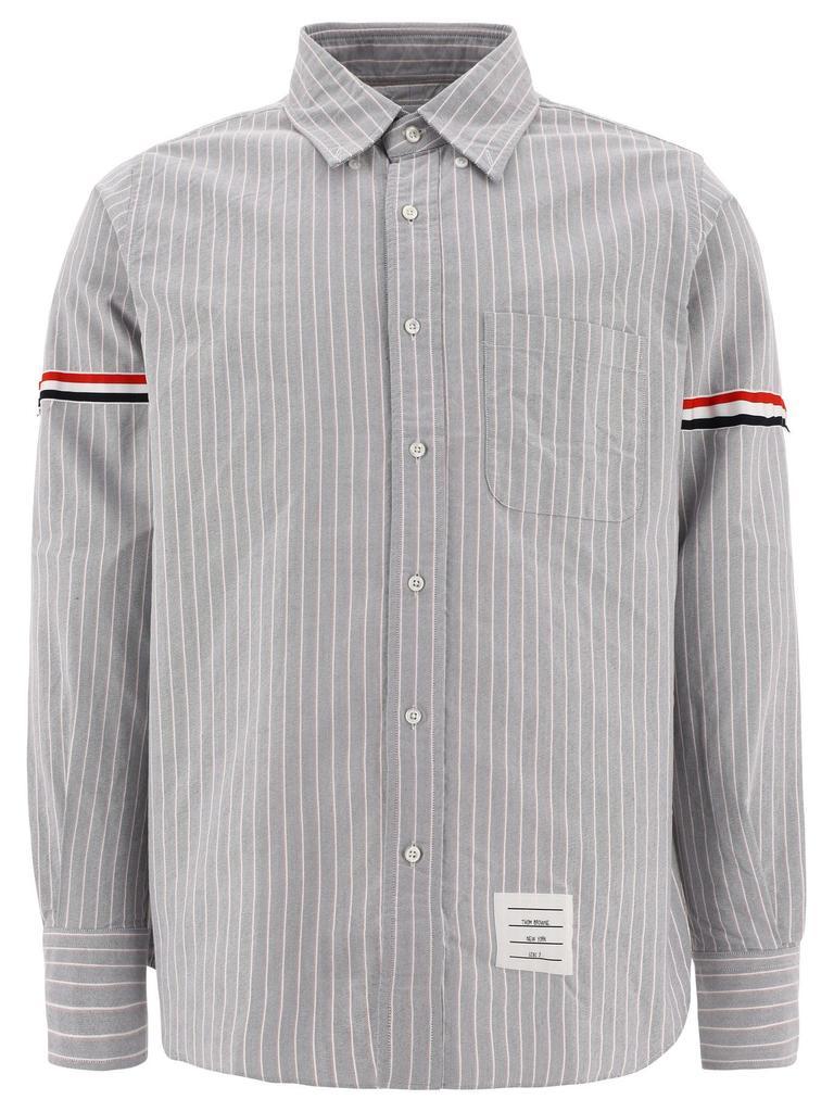 商品Thom Browne|Thom Browne Men's  Grey Other Materials Shirt,价格¥4509,第1张图片