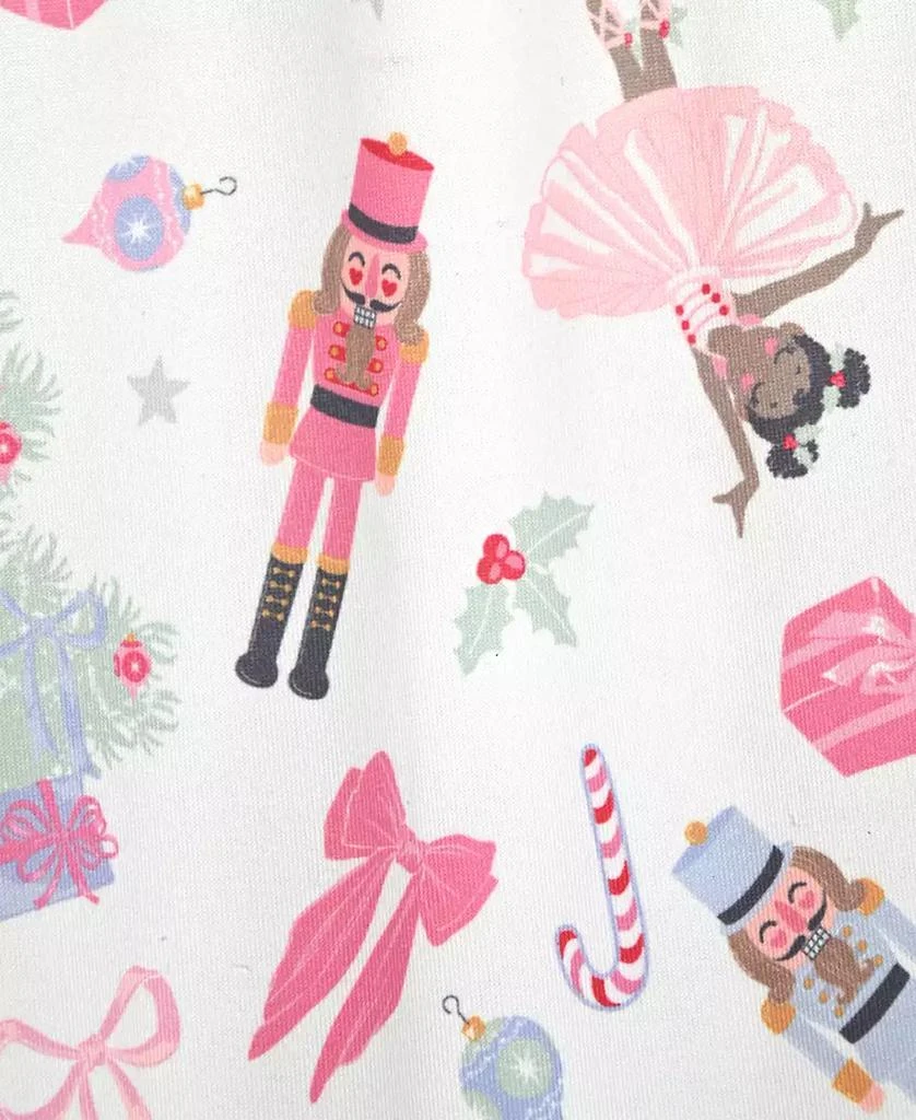 商品Max & Olivia|Little and Big Girls 3-Piece Nutcracker Print Pajama Set,价格¥266,第4张图片详细描述