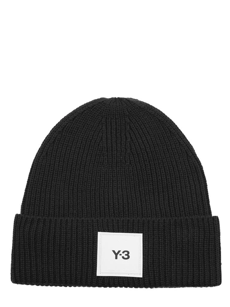 商品Y-3|Y-3 Logo Patch Ribbed Beanie,价格¥602,第1张图片