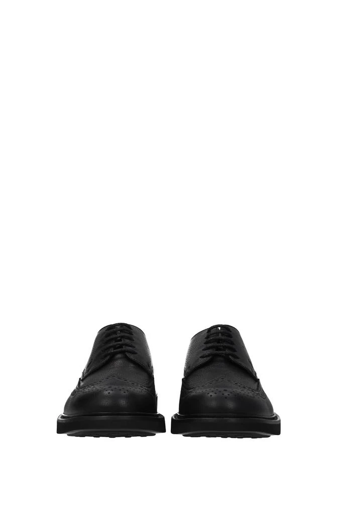 商品Tod's|Lace up and Monkstrap Leather Black,价格¥2066,第3张图片详细描述