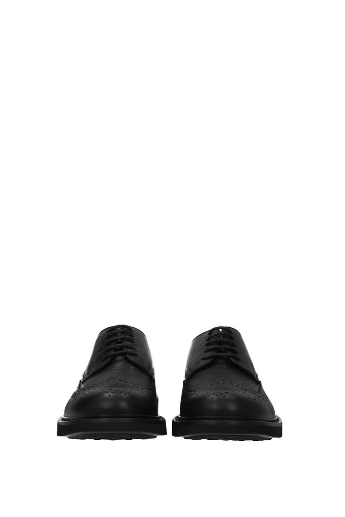 商品Tod's|Lace up and Monkstrap Leather Black,价格¥2435,第3张图片详细描述