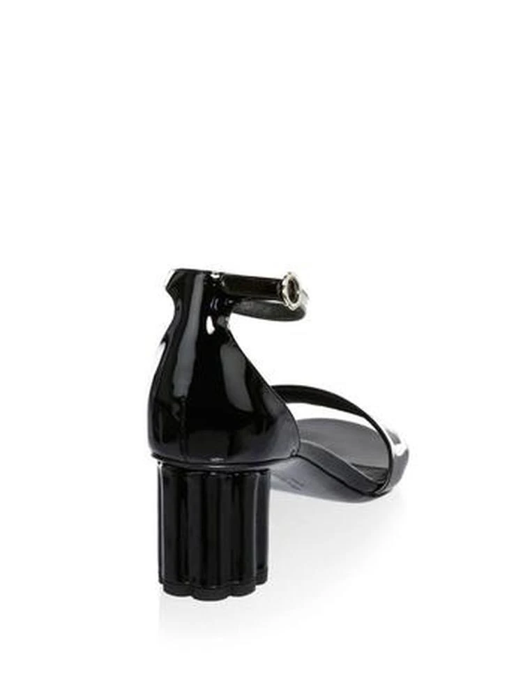 商品Salvatore Ferragamo|Eraclea Patent Leather Ankle-Strap Sandals,价格¥4281,第2张图片详细描述