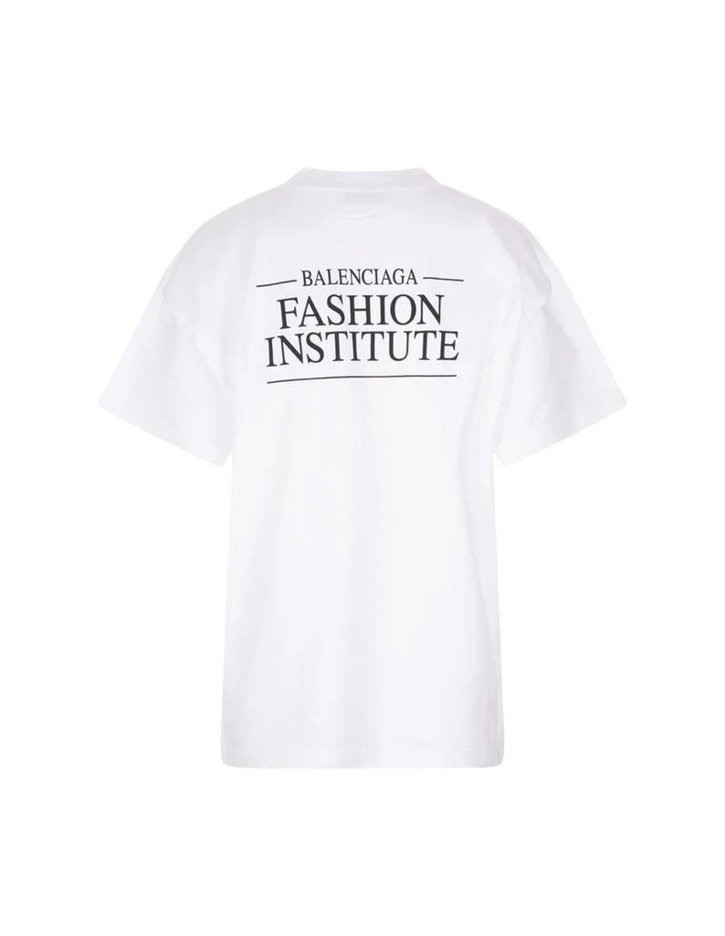 商品Balenciaga|BALENCIAGA Fashion Institute Medium Fit T-Shirt,价格¥3321,第2张图片详细描述