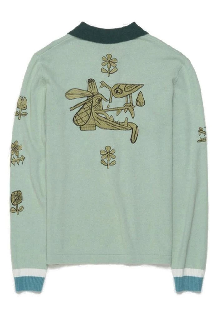 商品Brain Dead|Brain Dead Lex Half Zip Sweatshirt,价格¥4091,第2张图片详细描述