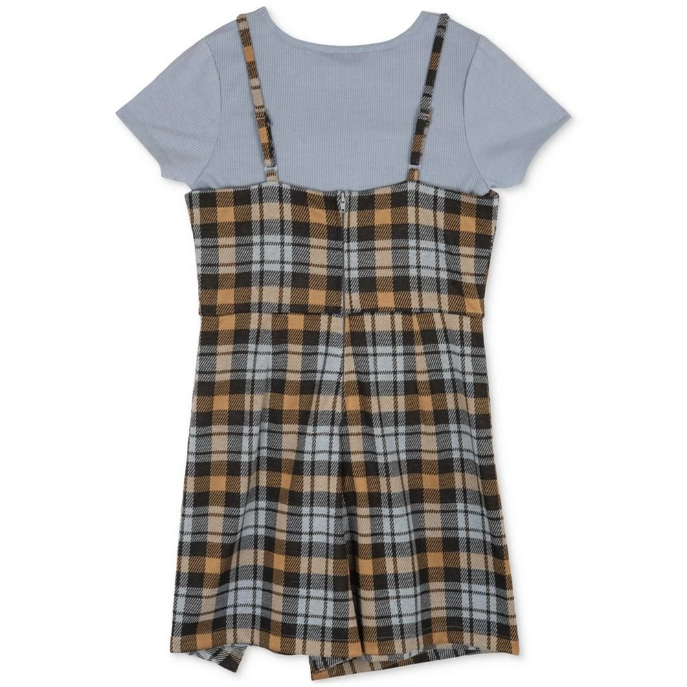 商品Rare Editions|Big Girls Plaid Dress and Top, 2 Piece Set,价格¥103,第2张图片详细描述