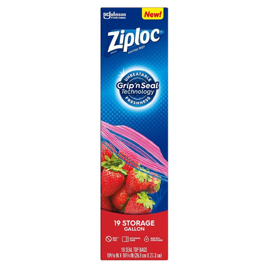 商品Ziploc|Storage Bags Gallon,价格¥51,第2张图片详细描述