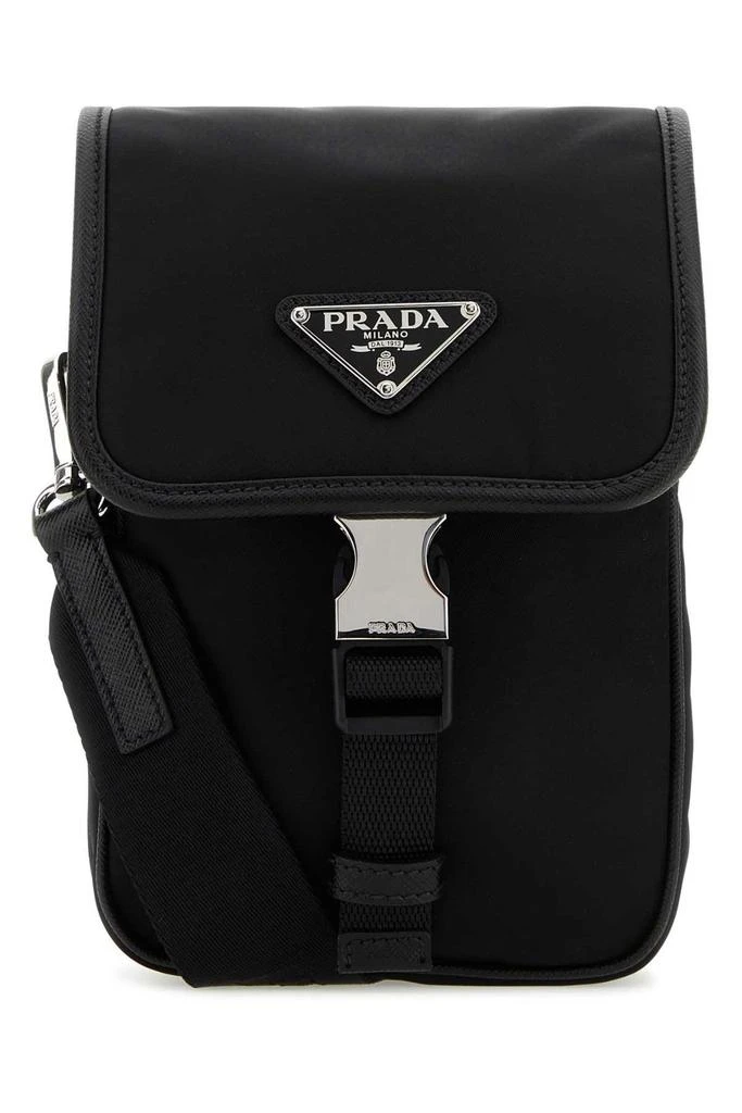 商品Prada|Prada Logo-Plaque Buckle Fastened Crossbody Bag,价格¥9742,第1张图片