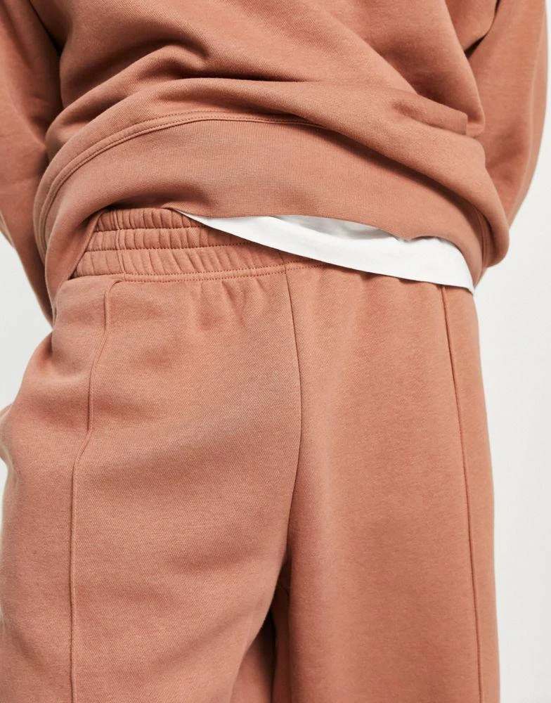 商品NIKE|Nike Trend unisex fleece oversized joggers in brown,价格¥186,第3张图片详细描述