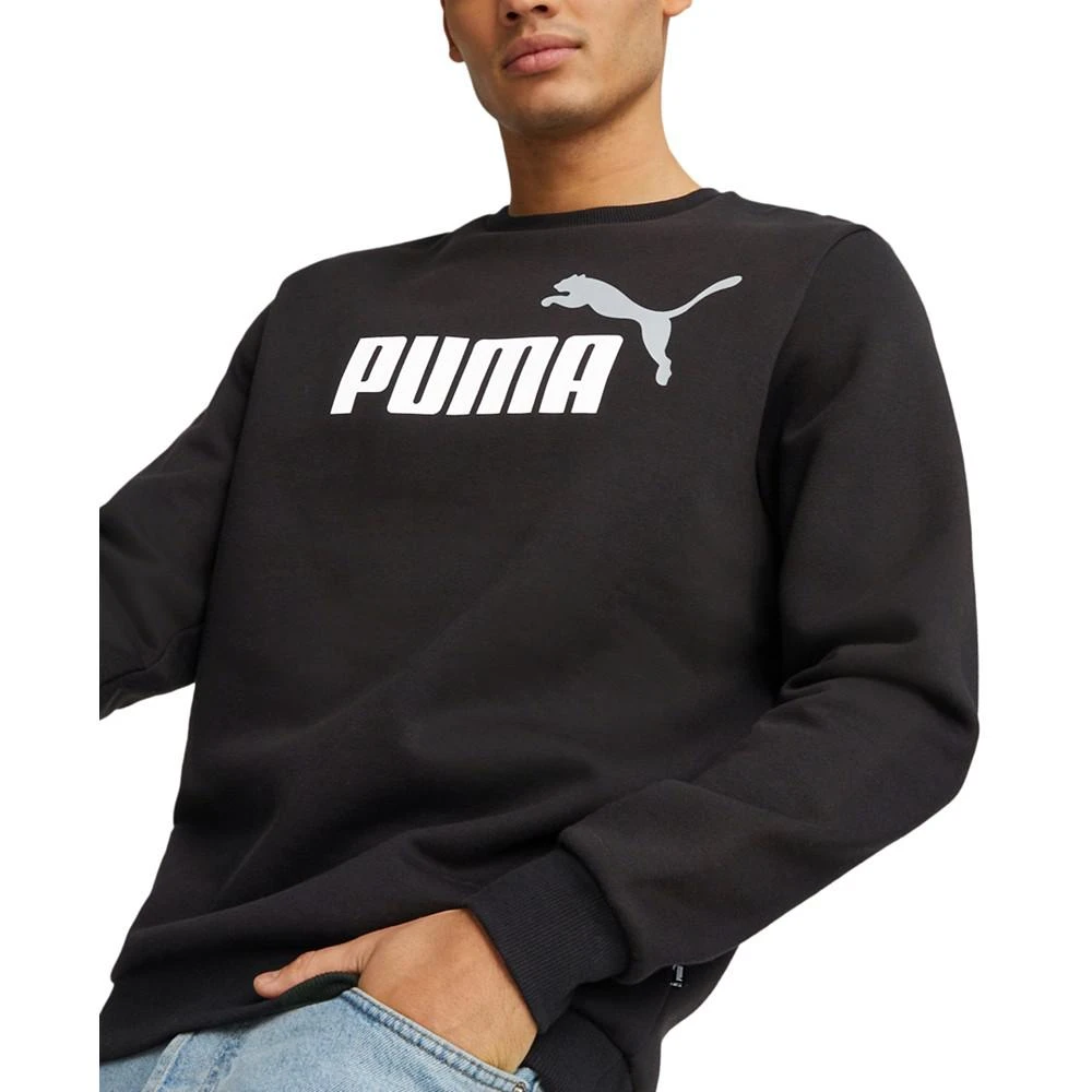 商品Puma|Men's ESS+ Big Logo Crewneck Sweatshirt,价格¥192,第1张图片