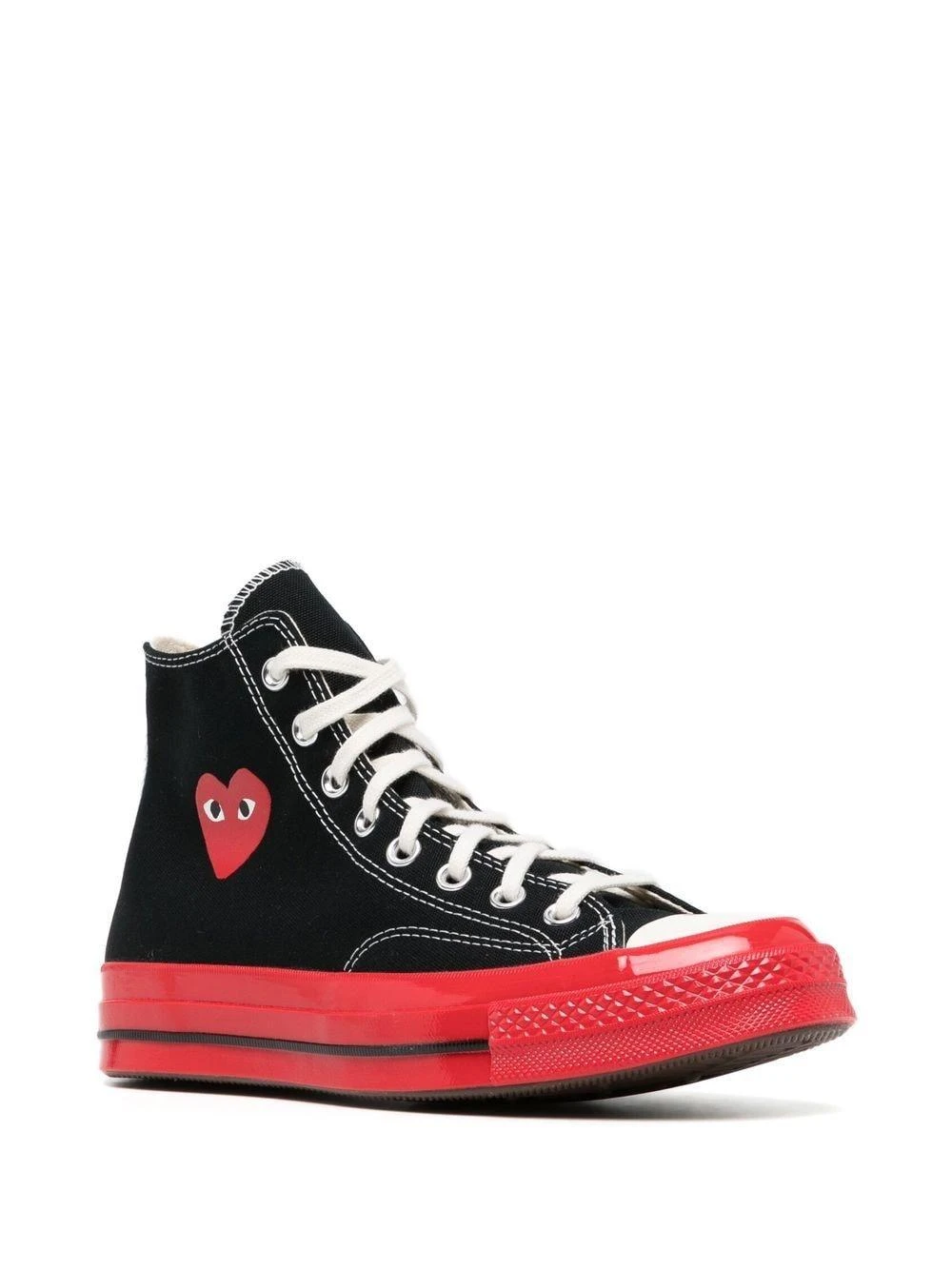 商��品【商品预售7天】 Comme des Garcons|Comme des Garcons 男士休闲鞋 P1K1241 黑色,价格¥911,第5张图片详细描述