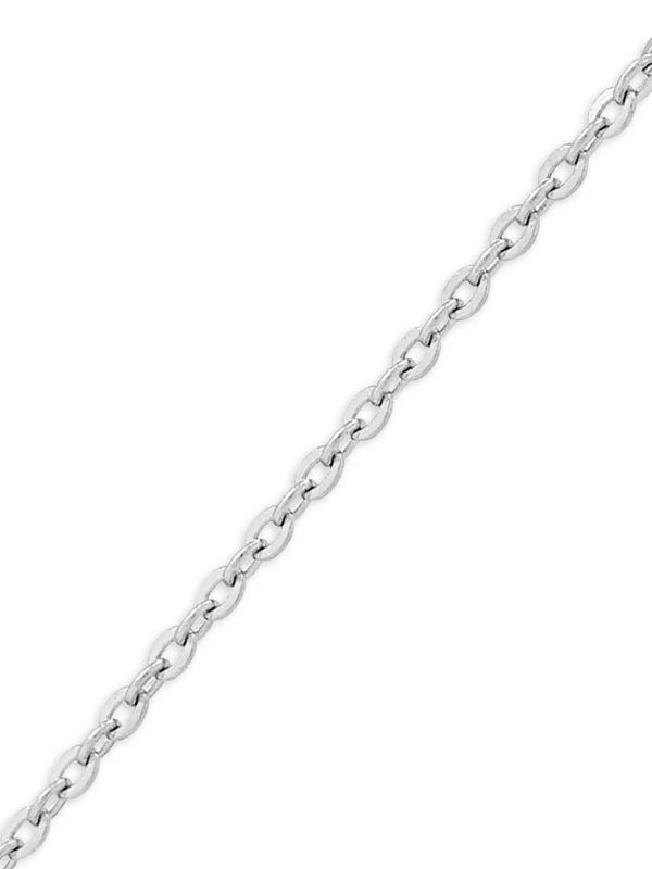商品Saks Fifth Avenue|14K White Gold Bar Forzantina Chain Necklace,价格¥2166,第2张图片详细描述