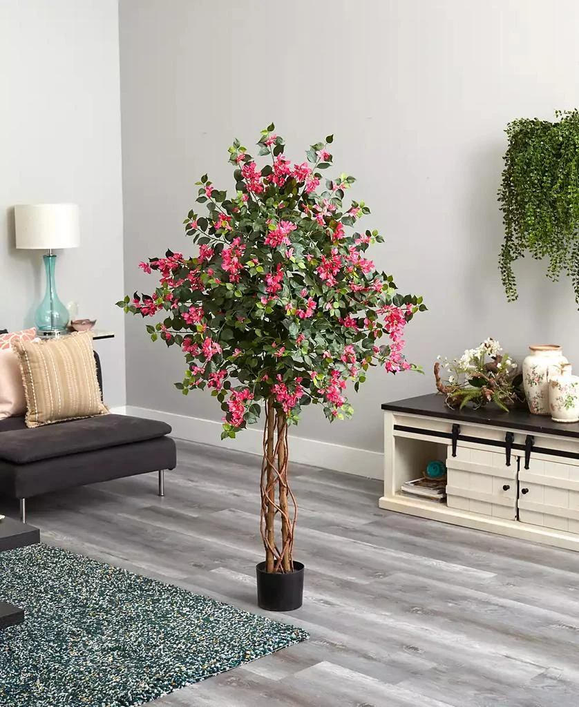商品NEARLY NATURAL|5.5' Bougainvillea Artificial Tree,价格¥1231,第3张图片详细描述
