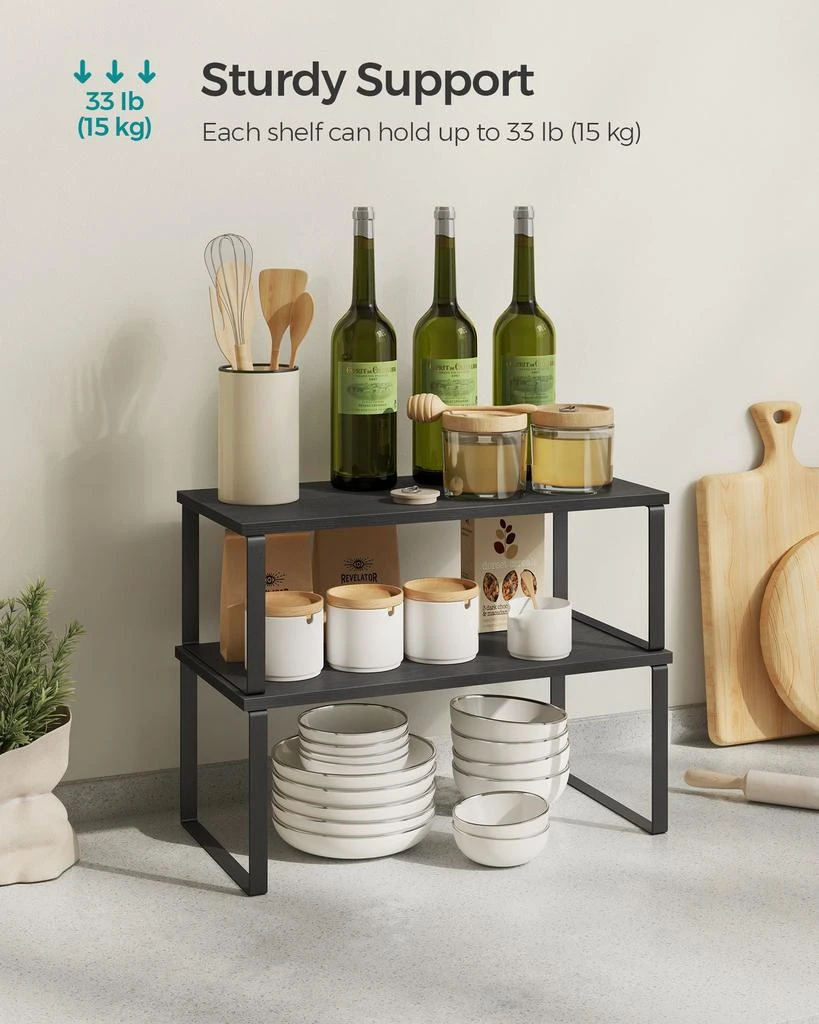 商品BreeBe|Set of 4 Kitchen Counter Shelves,价格¥635,第3张图片详细描述