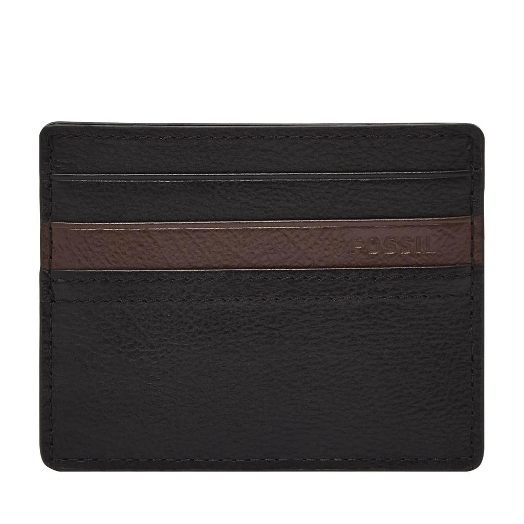 商品Fossil|Men's Kieran Leather Card Case,价格¥120,第1张图片