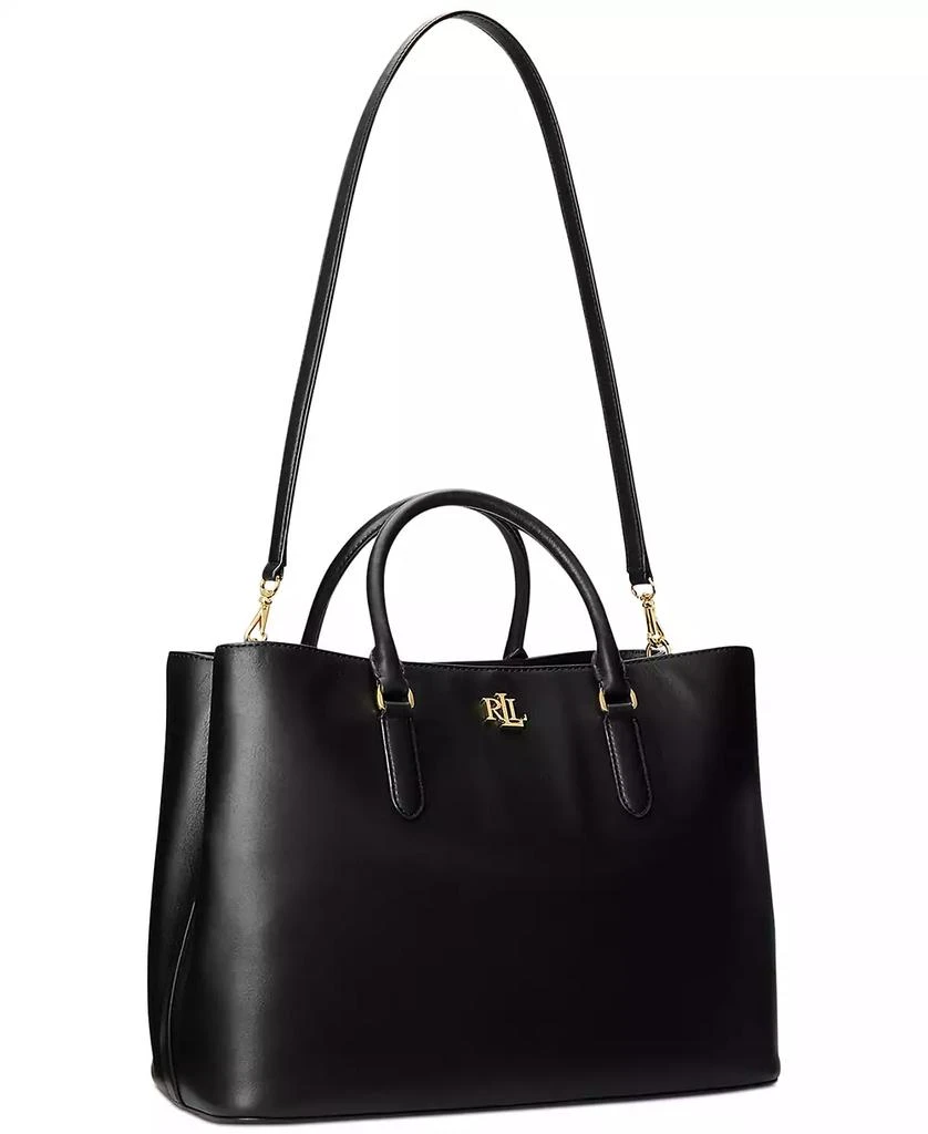 商品Ralph Lauren|Women's Full-Grain Smooth Leather Large Marcy Satchel,价格¥3606,第5张图片详细描述