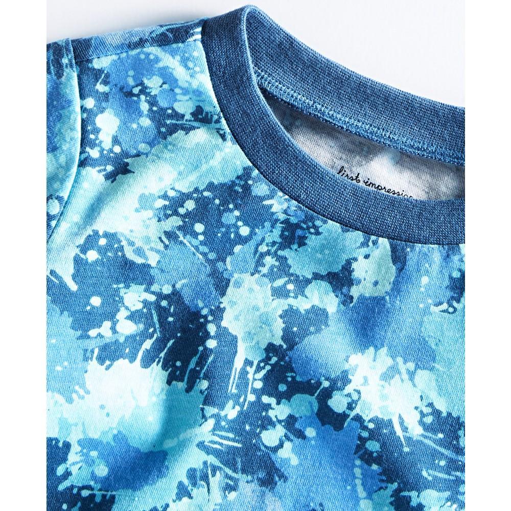 商品First Impressions|Baby Boys Splatter Splash T-Shirt, Created for Macy's,价格¥74,第5张图片详细描述