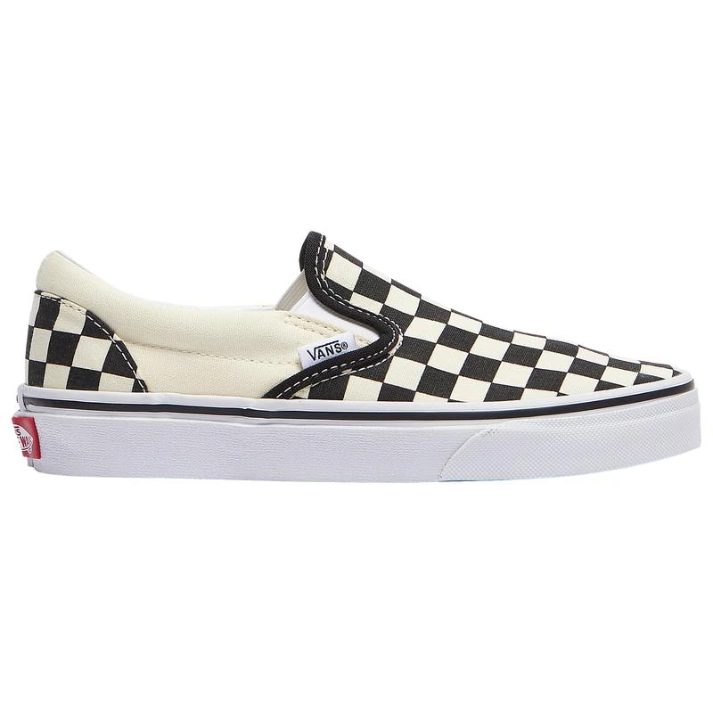 商品Vans|Vans Classic Slip On 大童经典滑板鞋棋盘格,价格¥263-¥563,第1张图片