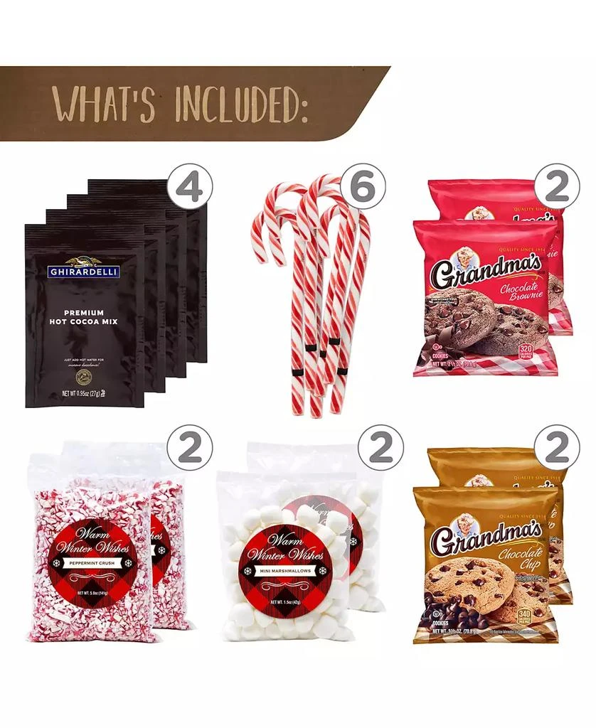 商品SnackBoxPros|Warm Winter Wishes Hot Chocolate Kit, 20 pieces,价格¥183,第2张图片详细描述