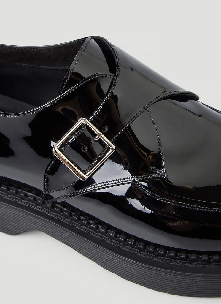 商品Yves Saint Laurent|Buckle Leather Shoes,价格¥3048,第5张图片详细描述