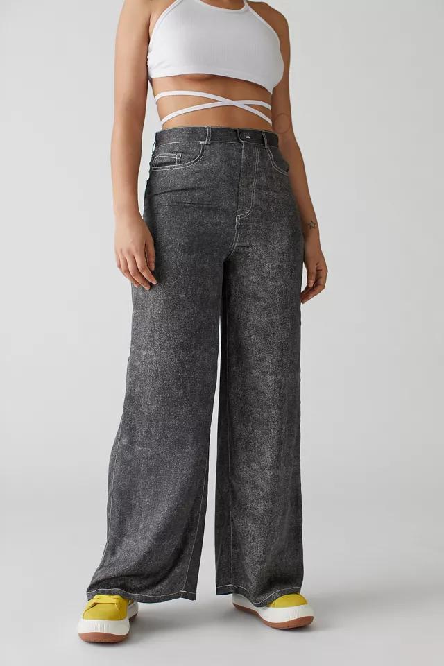 商品Urban Outfitters|UO Lisa Contrast-Stitch Wide Leg Pant,价格¥74,第1张图片