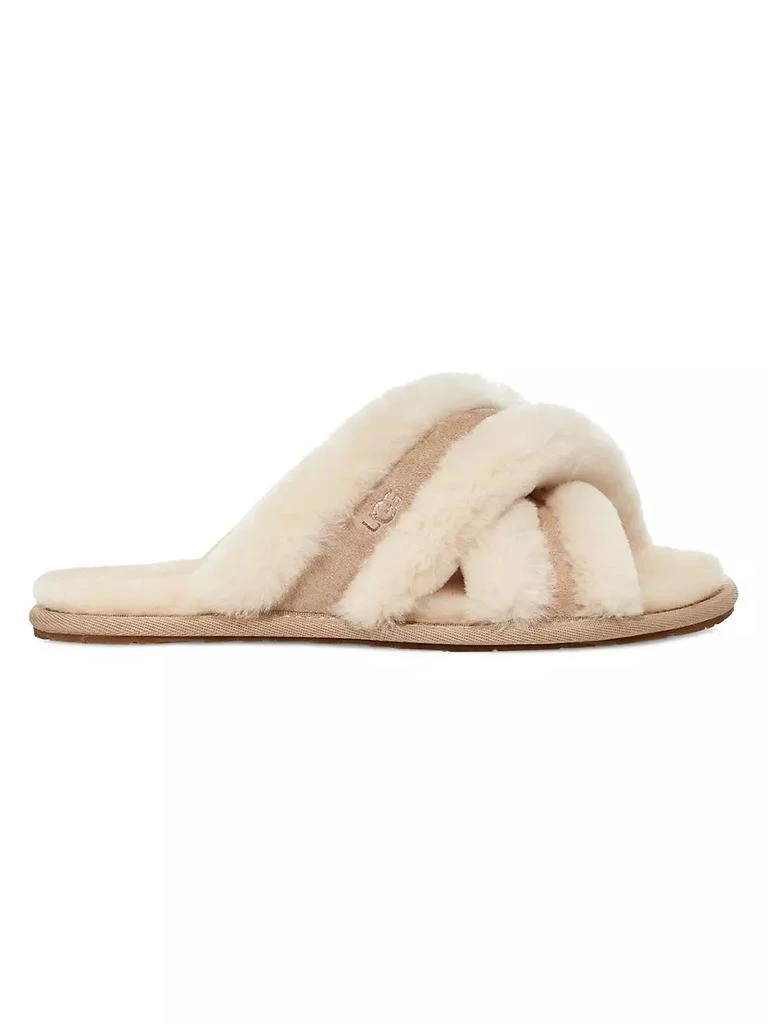 商品UGG|Scuffita Dyed Sheepskin Slippers,价格¥468,第1张图片