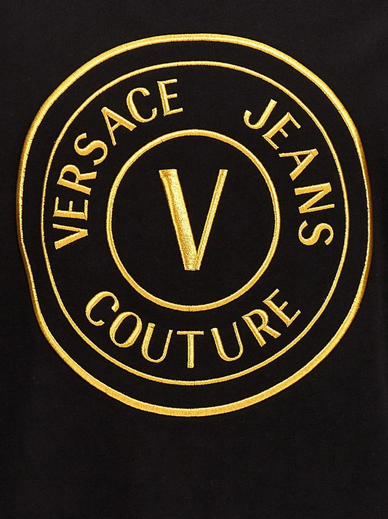商品Versace|Logo Embroidery Sweatshirt Black,价格¥1367,第4张图片详细描述