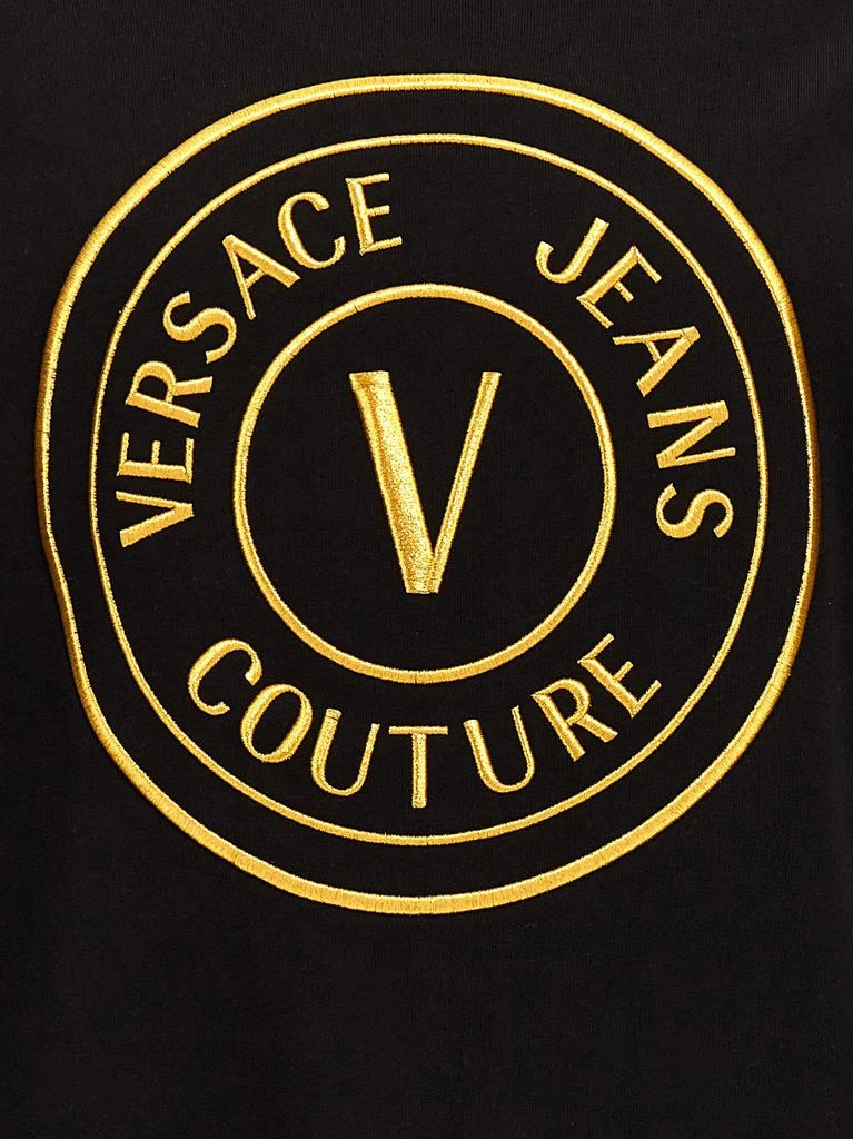 商品Versace|Logo Embroidery Sweatshirt Black,价格¥1155,第4张图片详细描述