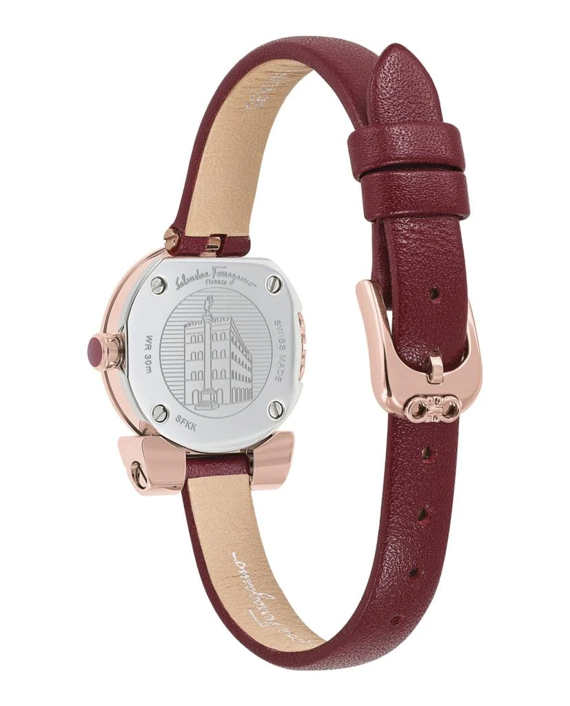 商品Salvatore Ferragamo|Gancino Leather Watch,价格¥2892,第3张图片详细描述