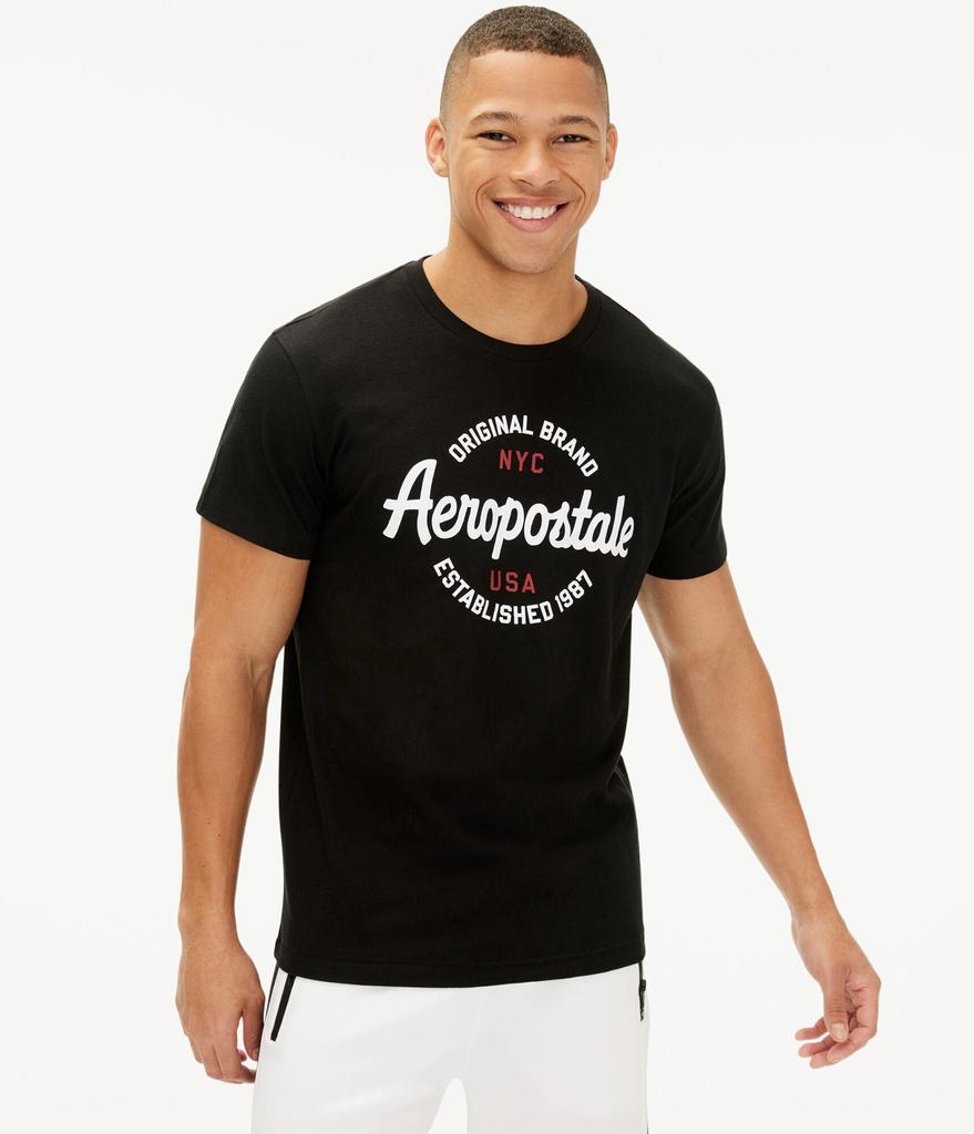 Aeropostale Men's Original Brand Graphic Tee商品第1张图片规格展示