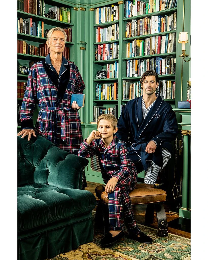 Windsor Tartan Velvet Robe 商品