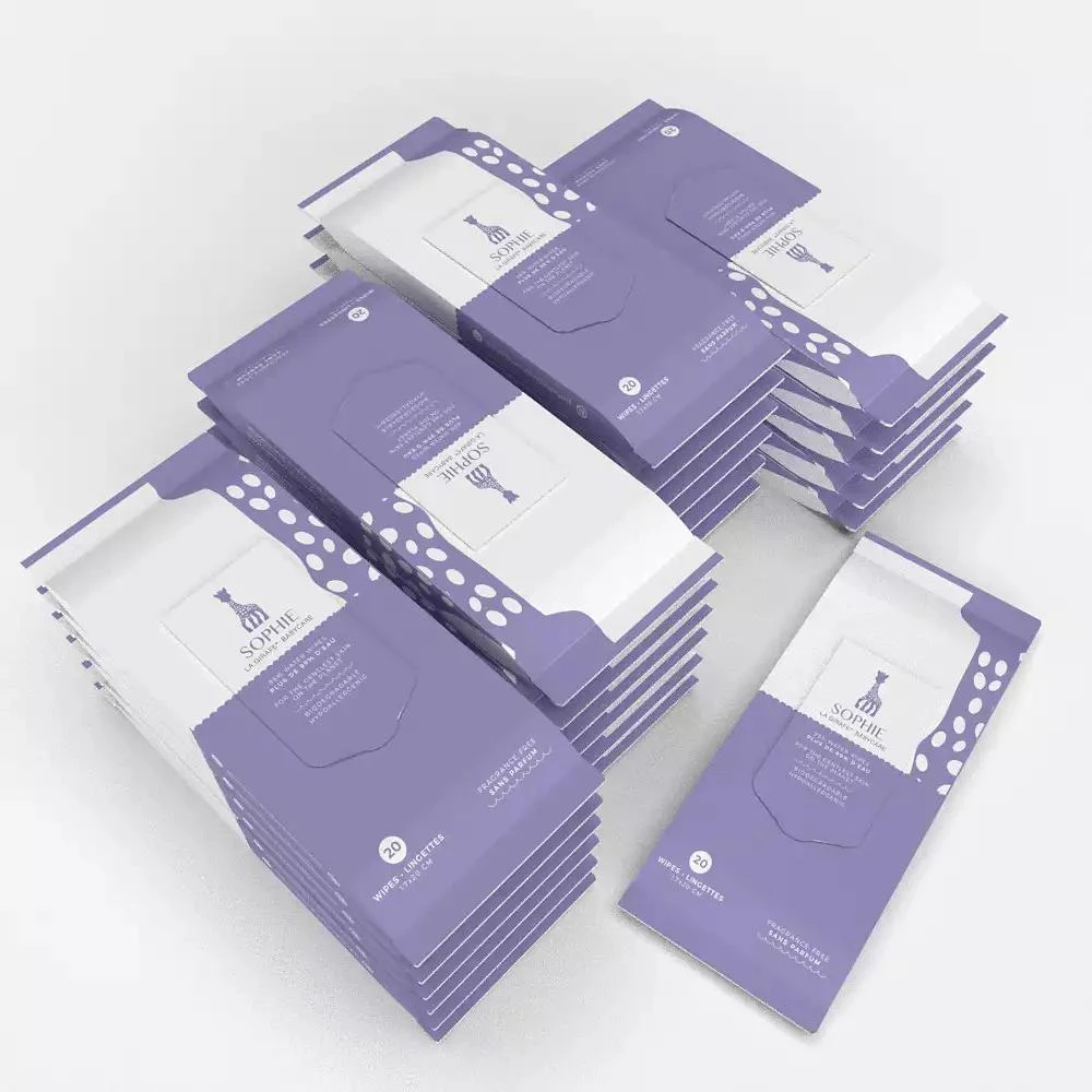 商品Sophie la Girafe Babycare|Baby Water Wipes, 20 count-Case pack 24,价格¥224,第2张图片详细描述