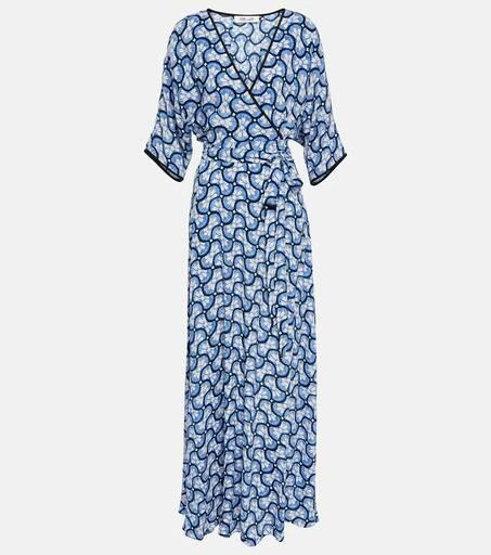 商品Diane von Furstenberg|印花中长连衣裙,价格¥3548,第1张图片