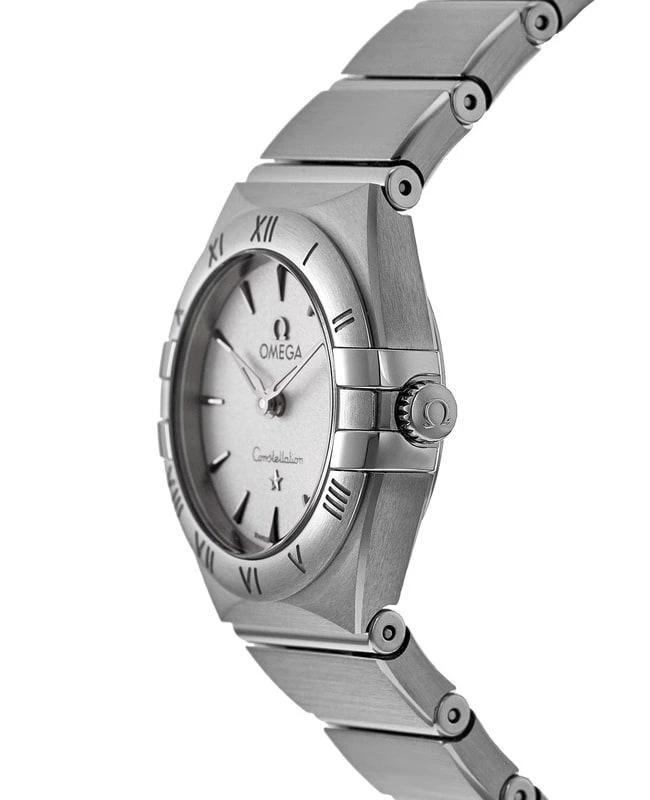 商品Omega|Omega Constellation Manhattan Quartz 25mm Silver Dial Stainless Steel Women's Watch 131.10.25.60.02.001,价格¥20482,第3张图片详细描述