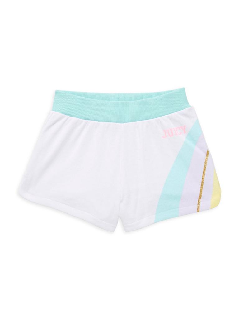 商品Juicy Couture|Little Girl’s 2-Piece Rainbow Tee & Shorts Set,价格¥183,第5张图片详细描述