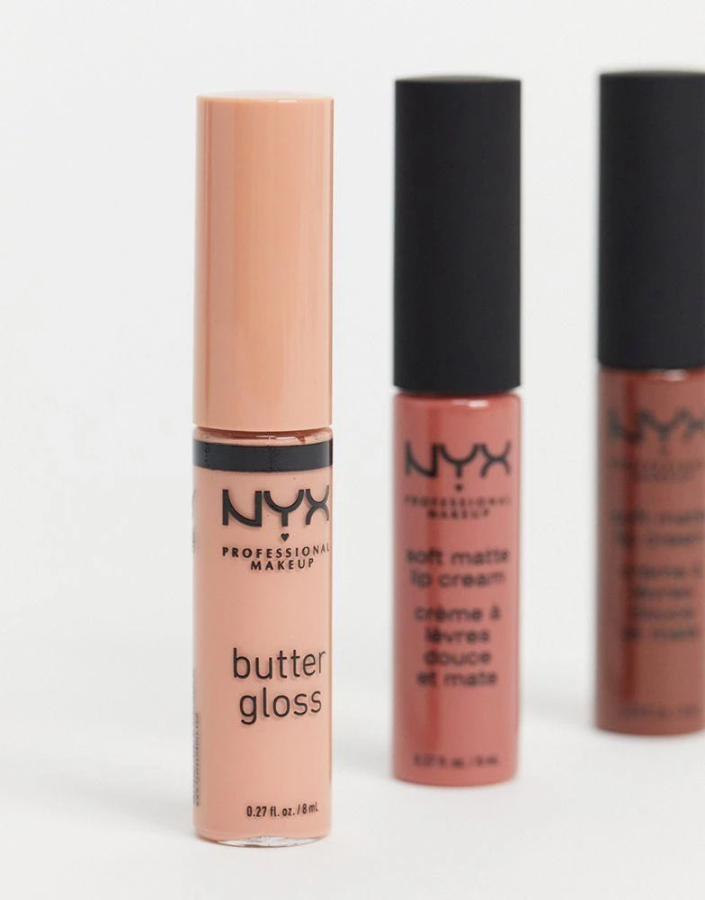 商品NYX Professional Makeup|NYX Professional Makeup Butter Gloss Lip Gloss - Fortune Cookie,价格¥66,第4张图片详细描述