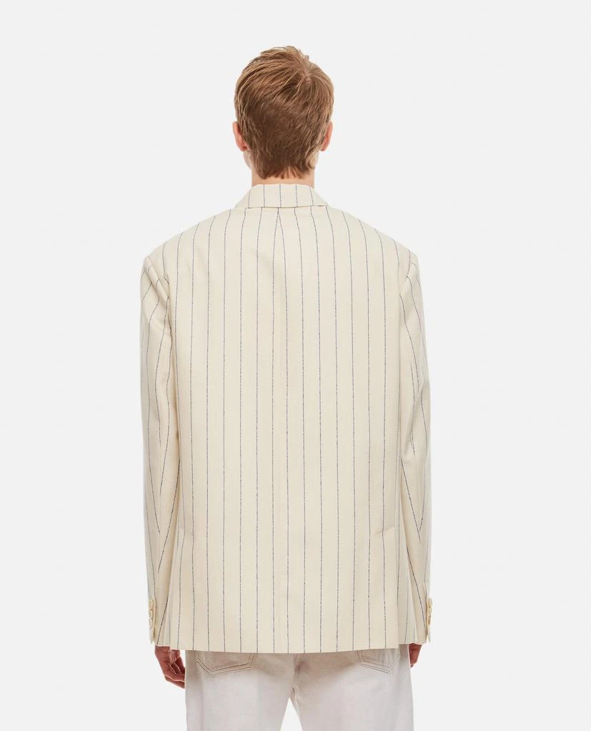 商品Marni|STRIPED SINGLE-BREASTED BLAZER,价格¥8645,第3张图片详细描述