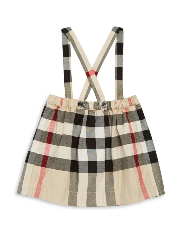 商品Burberry|Baby's & Toddler's Sofia Cotton Suspender Skirt,价格¥965,第2张图片详细描述