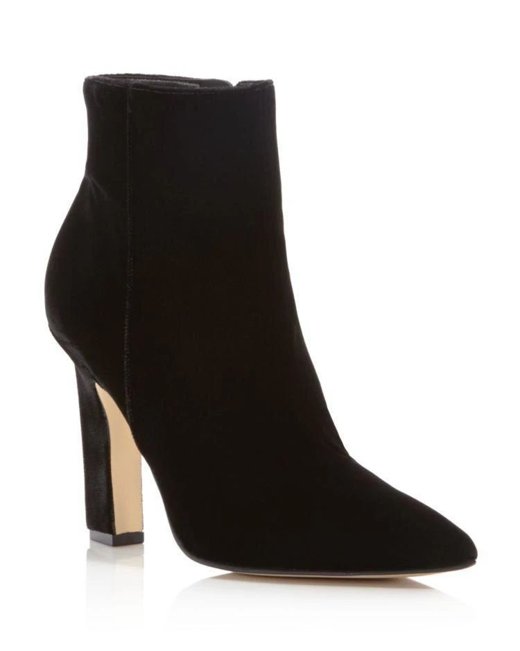 商品Marc Fisher|Women's Mayae Velvet Pointed Toe High-Heel Booties - 100% Exclusive,价格¥459,第1张图片