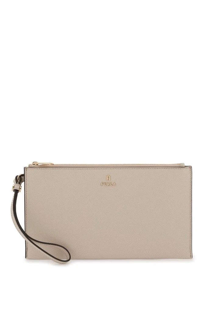 商品Furla|Furla Logo Lettering Camelia Pouch,价格¥535,第1张图片