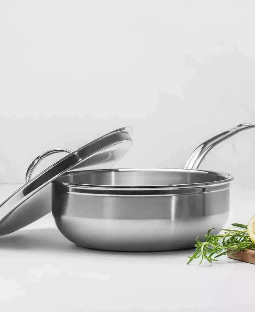 ProBond® Clad Stainless Steel 3.5-Quart Covered Essential Pan 商品