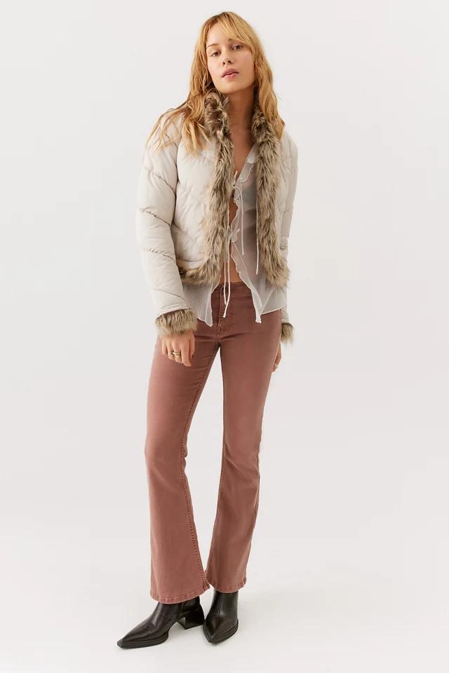 商品Urban Outfitters|UO Katrina Faux Fur Trim Puffer Jacket,价格¥875,第4张图片详细描述
