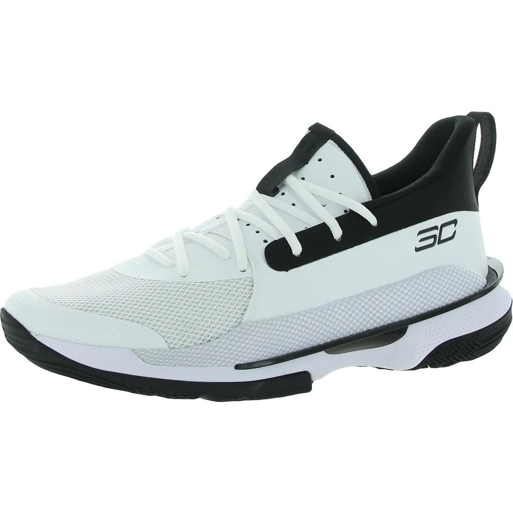 商品Under Armour|Under Armour Mens UA Team Curry 7 Ankle Performance Basketball Shoes,价格¥306,第2张图片详细描述