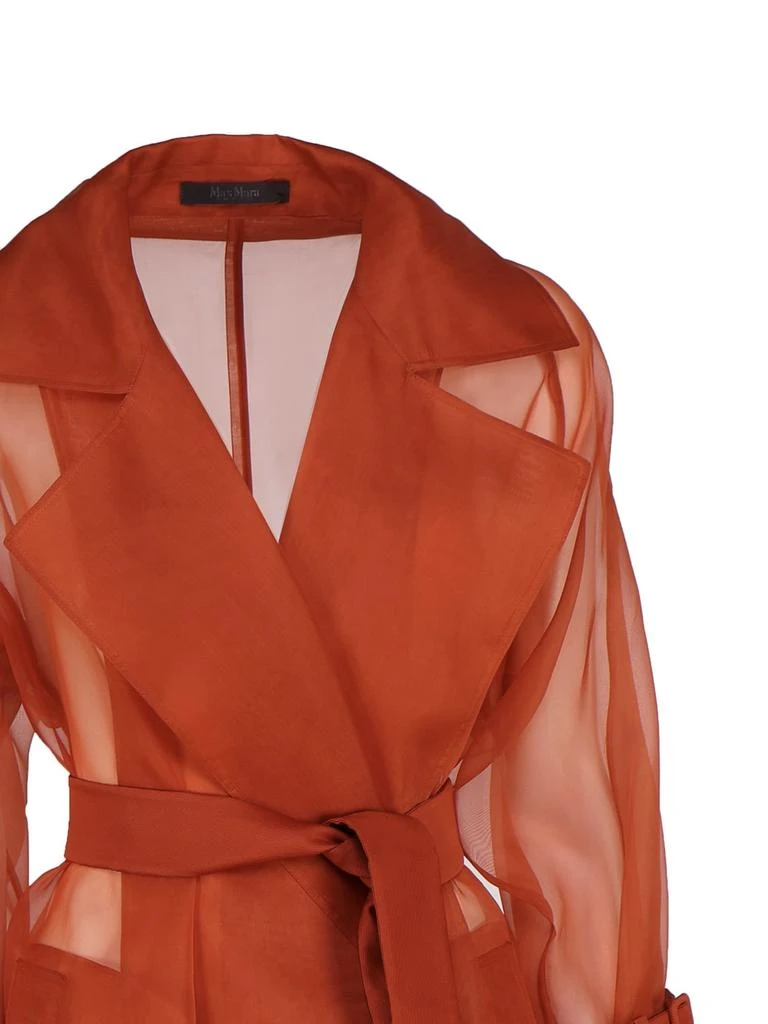 商品Max Mara|Max Mara Trench Rauche In Silk,价格¥7543,第2张图片详细描述