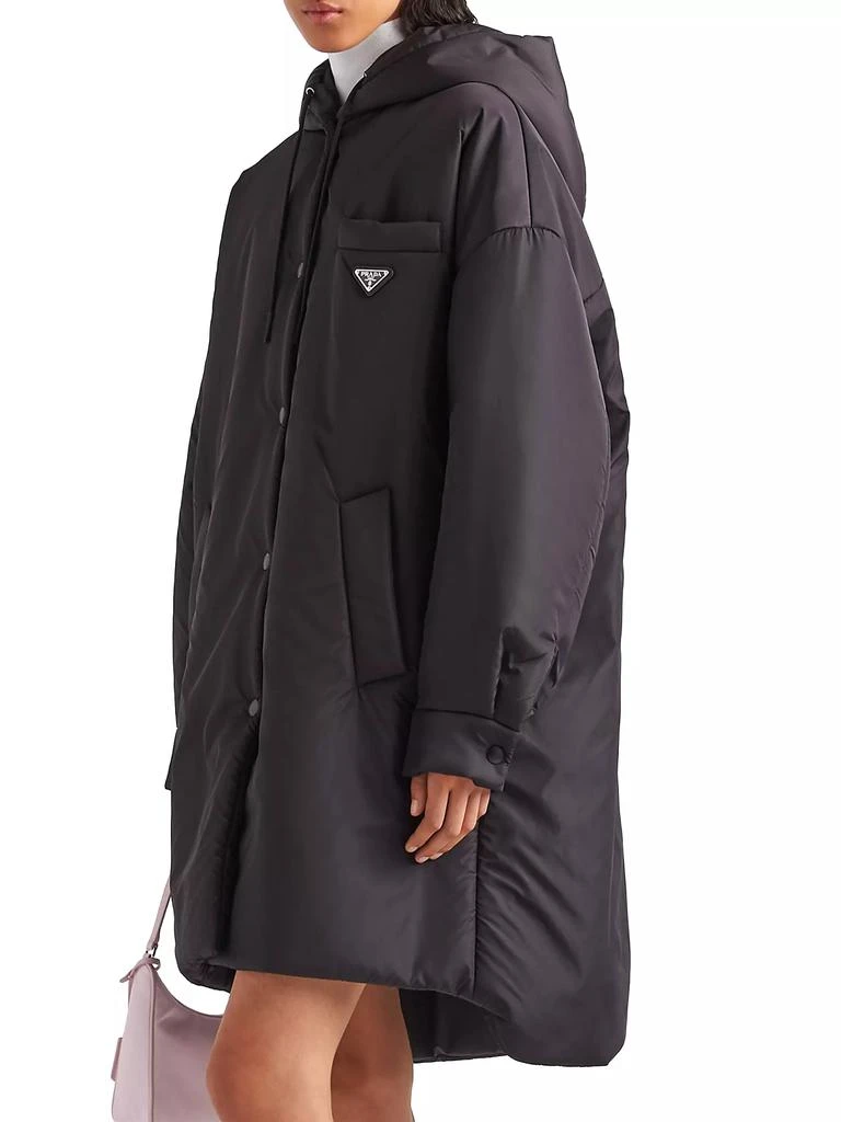 商品Prada|Oversized Light Re-Nylon Raincoat,价格¥23940,第2张图片详细描述