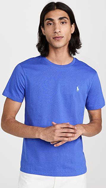 商品Ralph Lauren|平针织短袖 T 恤,价格¥394,第1张图片