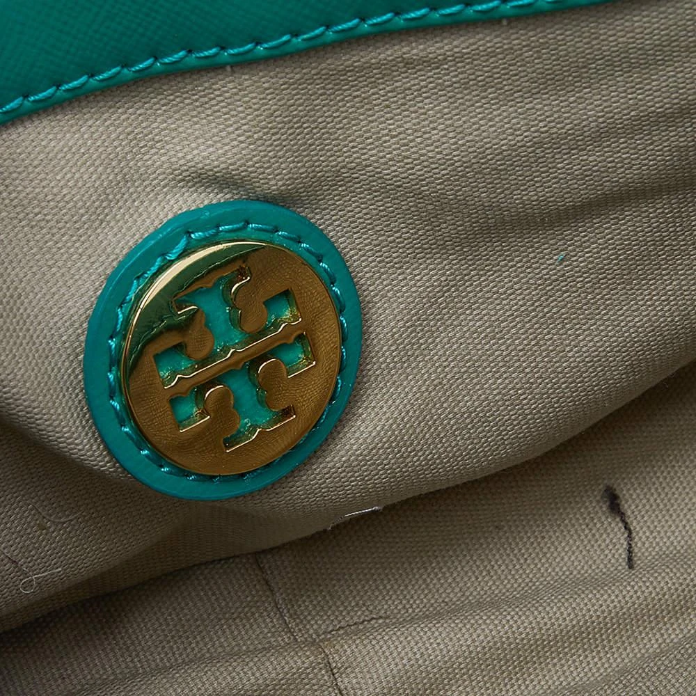 Tory Burch Green Patent Leather Robinson Chain Crossbody Bag 商品